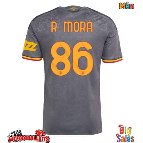 AS Roma Rodrigo Mora #86 Replica Third Stadium Shirt 2026-27 Short Sleeve